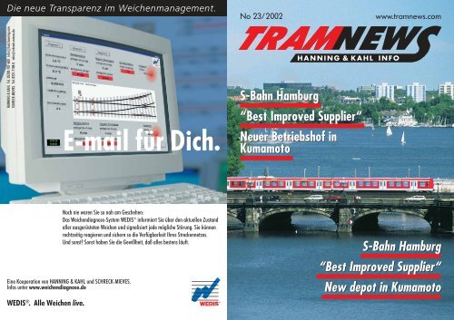 S-Bahn Hamburg “Best Improved Supplier“ Neuer ... - Hanning & Kahl