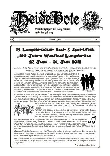 Juni - Langebrück