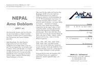 NEPAL - AMICAL alpin