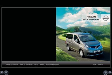 NISSAN NV200 EVALIA