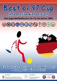 Das Jugendfußballtunier (U-13) des Jahres 2009 - SportNord