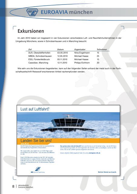 Symposium 2011 - bei EUROAVIA München eV