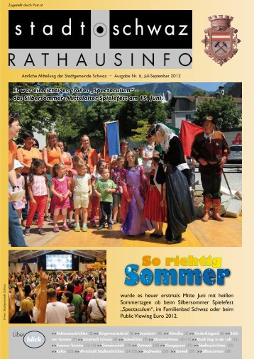 PDF Rathausinfo Nr. 6/2012 - Schwaz