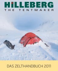 DDie meisten menschen - Hilleberg The Tentmaker