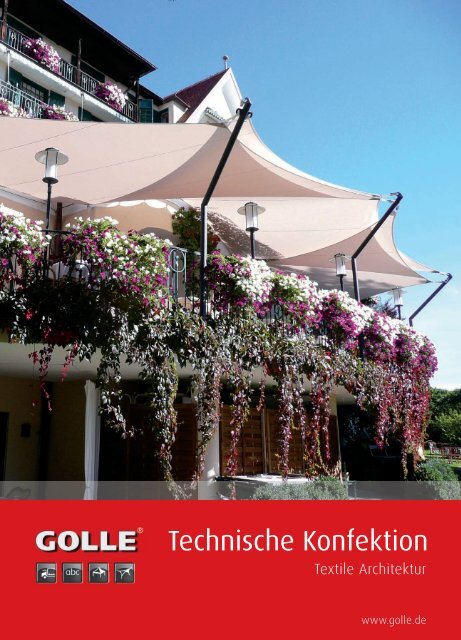 Technische Konfektion - Golle Zelte und Planen GmbH