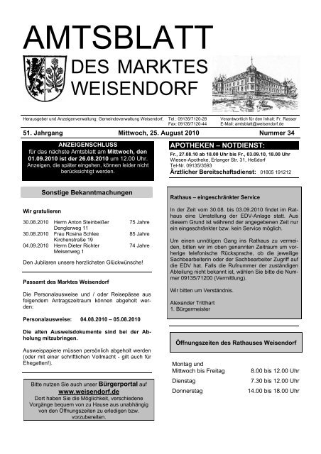 IDentity Club - Gemeinde Weisendorf