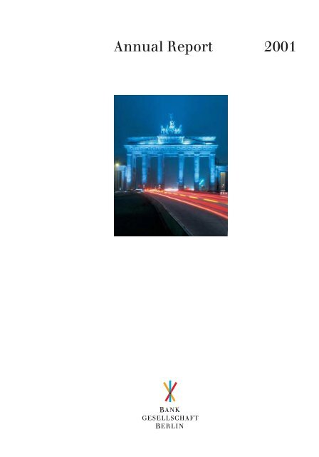 Annual Report 2001 - Landesbank Berlin