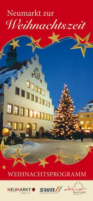 Weihnachtszeit - Stadt Neumarkt in der Oberpfalz