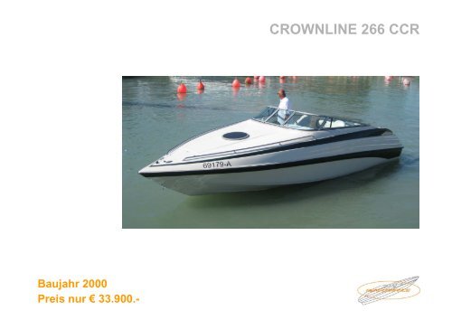 CROWNLINE 266 CCR