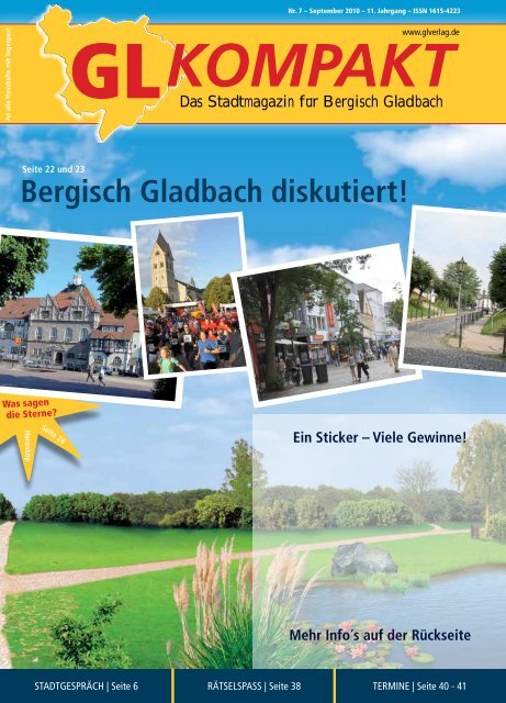 Bergisch Gladbach diskutiert! GLKOMPAKT - GL VERLAGS GmbH