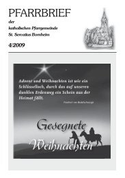 4/2009 - Sankt Servatius Bornheim