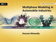 Multiphase Modeling in Automobile Industries - Ansys