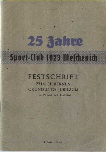 Festschrift als PDF (4096kB) - SC-Meschenich 1923 eV