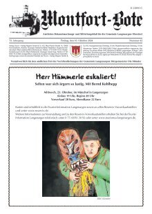 29.11.2024 Montfort-Bote