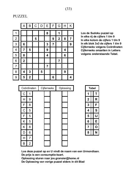 Jaargang: 29 Nummer: 148 - Urmondia