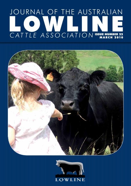 journal of the australian - Australian Lowline Cattle Association