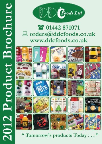 DDC Foods Ltd 2010 Product Brochure