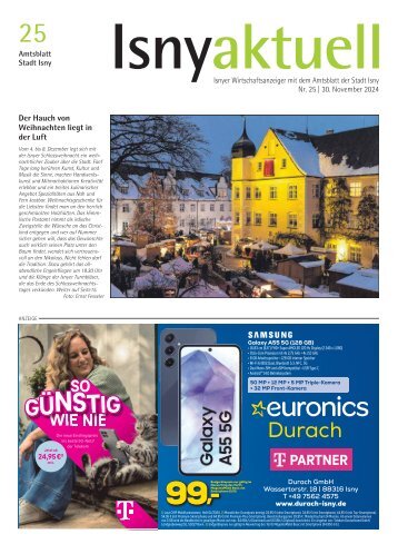 30.11.2024 Isny aktuell