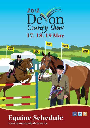 111163 Devon Equine Sch Cover 2012 - Devon County Show