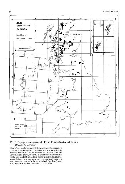 Atlas Of Ferns Of The British Isles