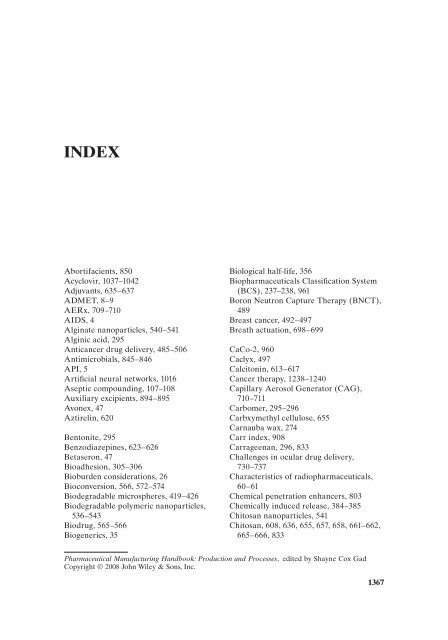 Pharmaceutical Manufacturing Handbook: Production and