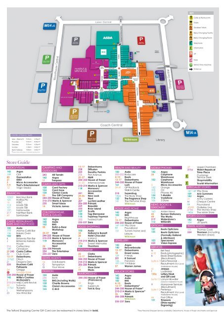 Telford Town Centre Map Phijjgsvn2Rocm