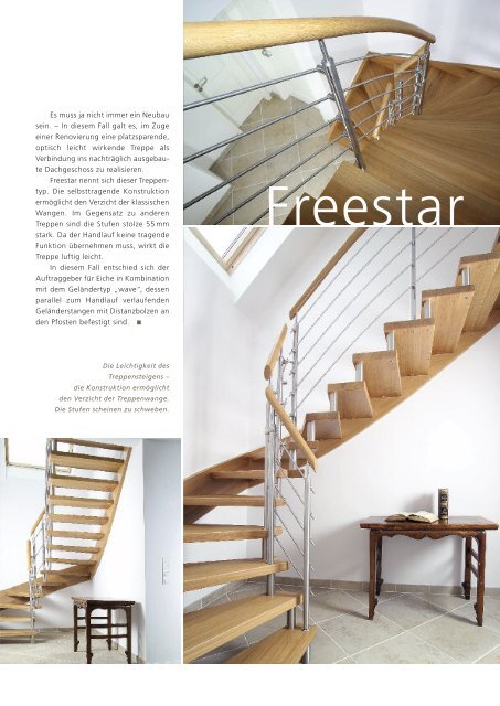 Upstairs, das GUSSEK-Treppenbaujournal ↆ