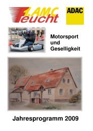 Ausgabe 2009 (4,7 MB pdf) - 1. AMC Feucht