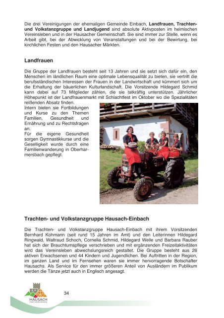 Hausacher Heimatbrief 2010