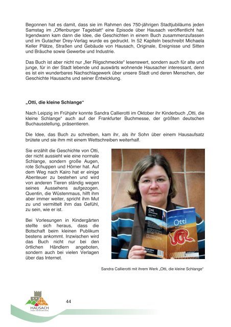 Hausacher Heimatbrief 2010