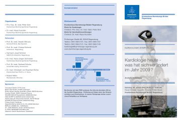 Kardiologie heute - Krankenhaus Barmherzige Brüder