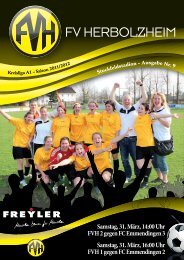 FV Herbolzheim Stadionheft News 2011-2012.indd - Fußballverein ...