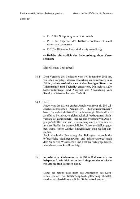 Hessischer Verwaltungsgerichtshof 6. Senat Brüder-Grimm ... - ippnw