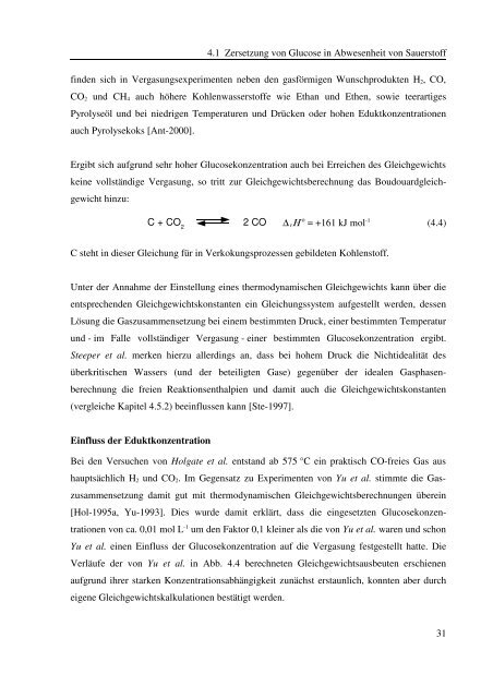 Energetische Nutzung von feuchter Biomasse in ... - tuprints