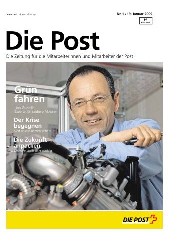 «Die Post» - Personalzeitung - Die Schweizerische Post