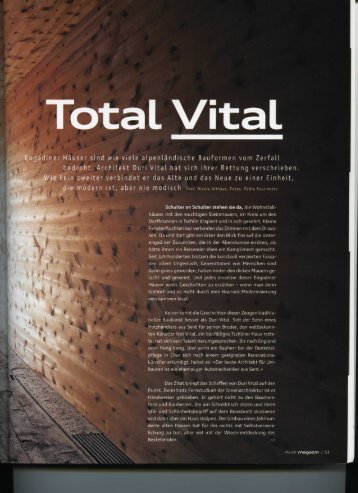 Total Vital - Duri Vital