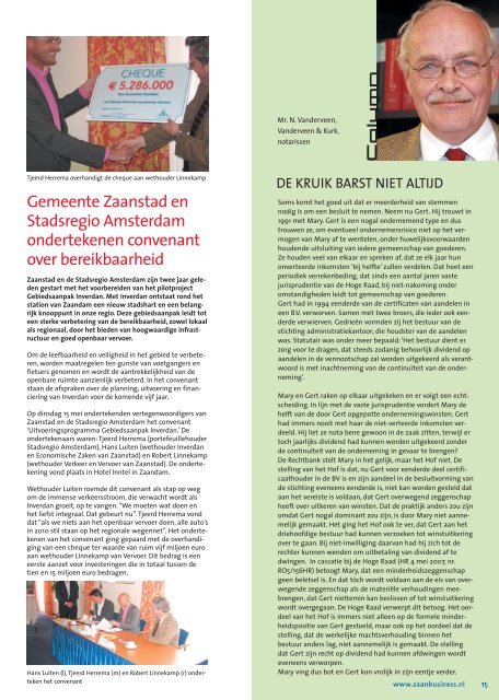 Te koop: Zaanse Schans - Zaanbusiness