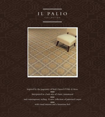 Il Palio Brochure - Mannington