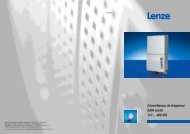 Détermination 9300 vector - Lenze Bachofen AG