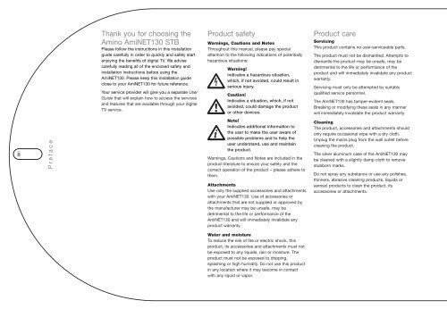 AmiNET130 User Guide - XMS