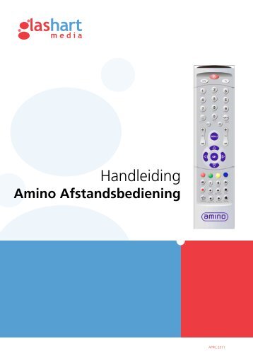 Amino Afstandsbediening - Glashart Media