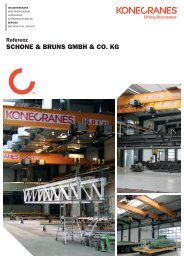 SCHONE & BRUNS GMBH & CO. KG - Konecranes