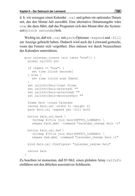 Skript Tcl/Tk - Praktische Informatik / Datenbanken - Universität Kassel