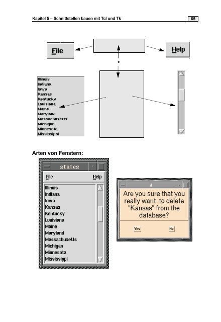 Skript Tcl/Tk - Praktische Informatik / Datenbanken - Universität Kassel