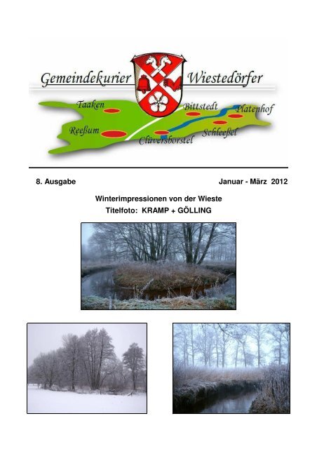 8. Ausgabe Januar - März 2012 Winterimpressionen von ... - Schleeßel
