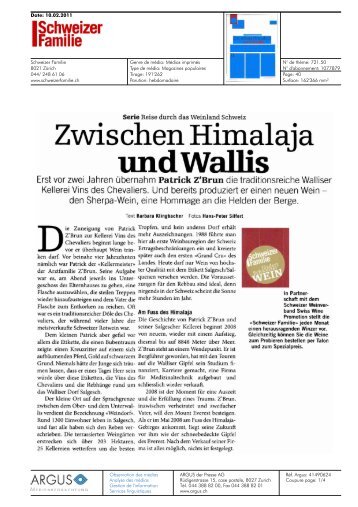und Wallis - Univerre