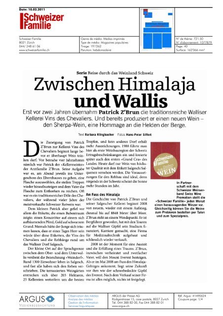 und Wallis - Univerre