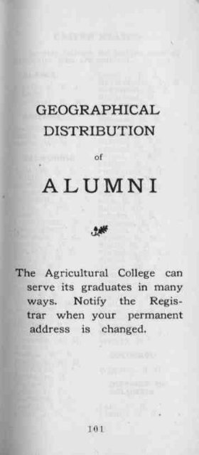 Alumni directory of the Oregon Agricultural College, Corvallis