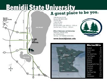 A great place to be you. - Bemidji State University
