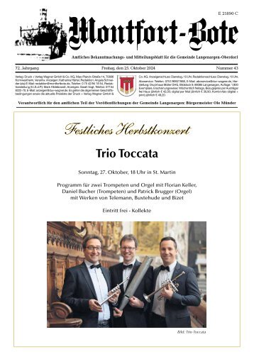 06.12.2024 Montfort-Bote